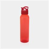 Botella de agua reciclada Oasis RCS 650 ml, rojo