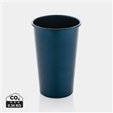 Vaso ligero Alo RCS aluminio reciclado 450 ml, azul marino