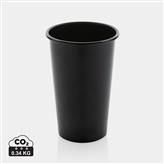 Vaso ligero Alo RCS aluminio reciclado 450 ml, negro