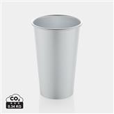 Vaso ligero Alo RCS aluminio reciclado 450 ml, plata