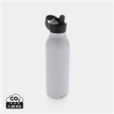 Bottiglia Avira Ara in acciaio riciclato RCS 500ML, bianco