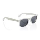 RCS resirkulerte PP-plast solbriller, hvit