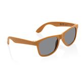 GRS recycled PP plastic sunglasses, brown