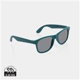 GRS recycled PP plastic sunglasses, turquoise