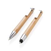 Bambus penne sæt, brun