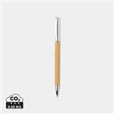 Bolígrafo moderno de bambú, marron
