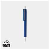 Bolígrafo suave X8, azul marino