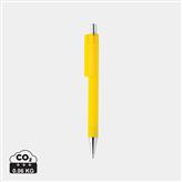 Bolígrafo suave X8, amarillo