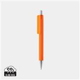 Bolígrafo suave X8, naranja
