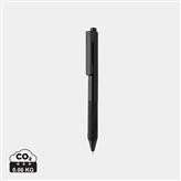 Bolígrafo sólido X9 con empuñadura de silicona, negro