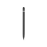 Yksinkertainen metallinen kynä, harmaa