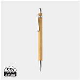 Bolígrafo infinito de bambú Pynn, marron