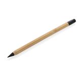 FSC® bamboo infinity pencil with eraser, brown