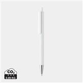 Amisk RCS certified recycled aluminum pen, white