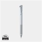 TwistLock Stift aus GRS-zertifiziert recyceltem ABS, silber