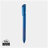 TwistLock GRS certified recycled ABS pen, blue