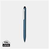 Kymi RCS-sertifisert penn i resirkulert aluminium med stylus, kongeblå