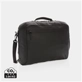 Musta PVC-vapaa Fashion-laptoplaukku 15,6", musta