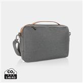 Impact AWARE™ 300D two tone deluxe 15.6" laptop bag, grey