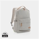 Impact AWARE™ 16 oz. recycled canvas backpack, grey