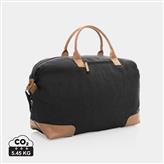 Borsa weekend in canvas riciclato 16 once Impact AWARE™, nero