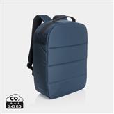 Impact AWARE™ RPET anti-theft 15.6" laptop backpack, navy