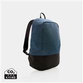Standard RFID anti theft backpack PVC free, blue