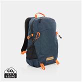 Outdoor RFID laptop backpack PVC free, blue