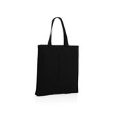 Impact AWARE™ Recycled cotton tote w/bottom 145g, black