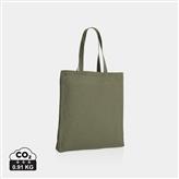 Impact AWARE™ Recycled cotton tote w/bottom 145g, green
