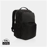 Swiss Peak AWARE™ RPET 15.6 inch commuter backpack, black
