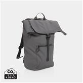 Impact AWARE™ RPET water resistant 15.6" laptop backpack, anthracite