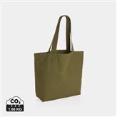 Impact Aware™ 240g/m² rcCanvas Shopper + Tasche, ungefärbt, grün