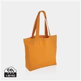 Impact Aware™ 240g/m² rCanvas Shopper mit Tasche, sundial orange