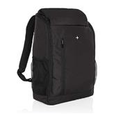 Swiss Peak AWARE™ easy access 15'' laptop backpack, black