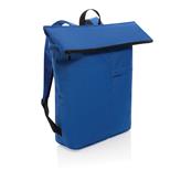 Dillon AWARE™ RPET lightweight foldable backpack, royal blue