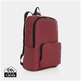 Dillon AWARE™ RPET foldable classic backpack, red