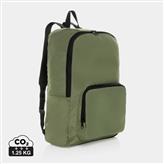 Dillon AWARE™ RPET foldable classic backpack, green