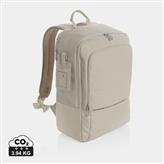 Armond AWARE™ RPET 15.6 inch deluxe laptop backpack, beige