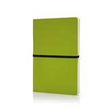 Deluxe softcover A5 notebook, green