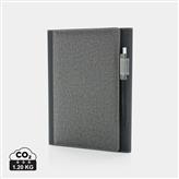 A5 Deluxe design notatbok, grå