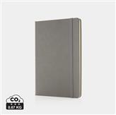 Luksus hardcover PU A5 notesbog, grå