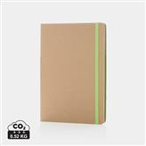 A5 kraft notebook, green