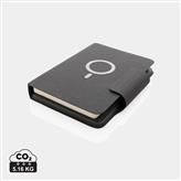 Artic Magnetic 10W wireless charging A5 notebook, black
