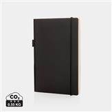 A5 lyxig hardcover anteckningsbok, svart
