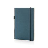 A5 FSC® lyxig hardcover anteckningsbok, blå