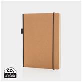 A5 lyxig hardcover anteckningsbok, brun