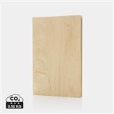 Kavana wood print A5 notebook, light brown