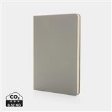 A5 hardcover notebook, grey