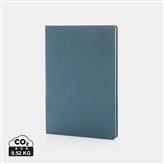 A5 hardcover notatbok, blå